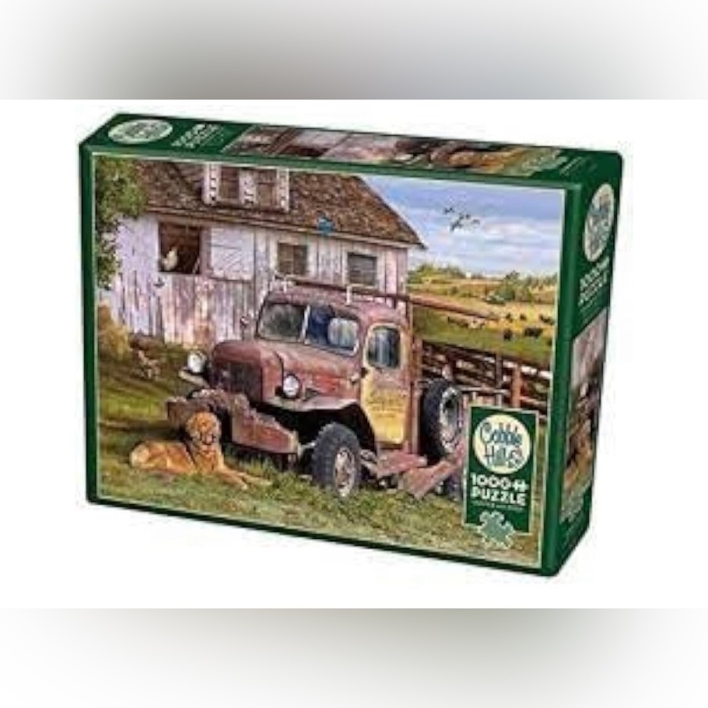 Cobble Hill Vintage Truck and Barn 1000 Piece Puzzle